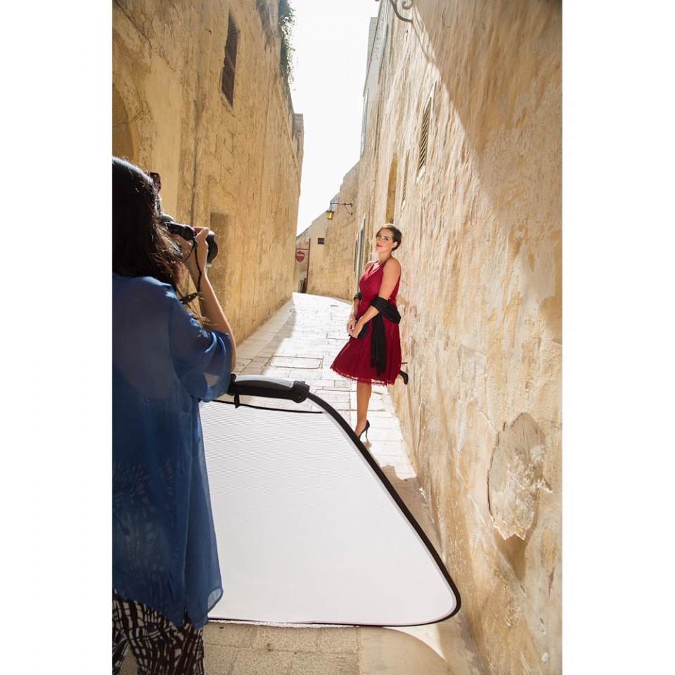 Manfrotto Trigrip Reflector Large 120cm Silver/White - Image 2