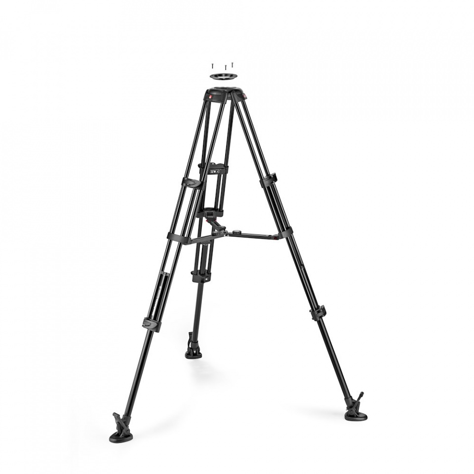 Manfrotto Aluminium Twin MS Tripod 100/75mm