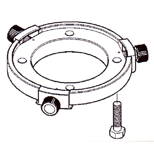 Vinten Adaptor QUICKFIX 4-bolt flat base