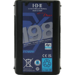 IDX DUO-C198 14.4V 193Wh V-Mount Battery - Image 2
