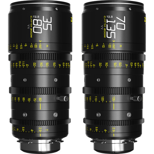 DZO Catta Ace FF 35-80 & 70-135mm Lens Bundle
