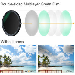 K&F Concept 67mm Circular Polarizer + Variable ND Filter - Image 3