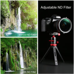 K&F Concept 67mm Circular Polarizer + Variable ND Filter - Image 7