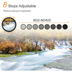 K&F Concept 72mm Slim Variable ND Filter - Image 2