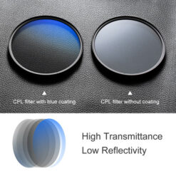 K&F Concept 72mm Circular Polarizer Filter - Image 2