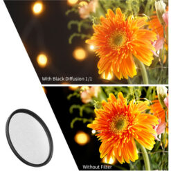 K&F Concept 67mm Full Black Mist Filter - Image 5