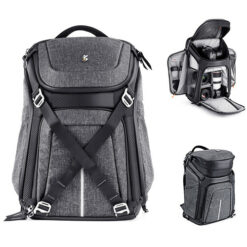 K&F Concept KF13105 Alpha Camera Bag Grey - Image 5