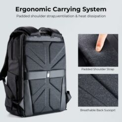 K&F Concept KF13087AV5 Camera Bag Black/Grey - Image 5