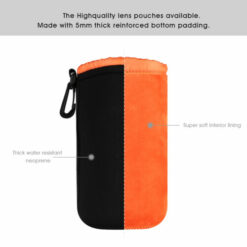 K&F Concept KF13013 Lens Pouch XL Black - Image 2