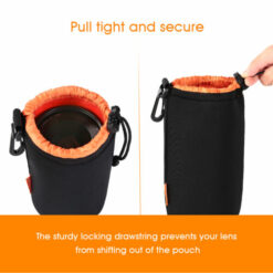 K&F Concept KF13013 Lens Pouch XL Black - Image 3