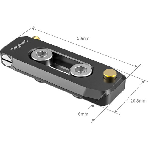 Smallrig BUN2468B Nato Rail 50mm - Image 2