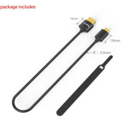 Smallrig 3040 Ultra Slim 4K HDMI Mini to Full Cable 35cm - Image 3
