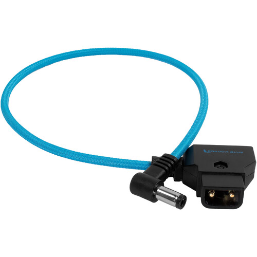 Kondor Blue D-Tap to DC Right Angle Straight Cable (5.5 X 2.5MM) (Canon C70/Atomos) - Image 2