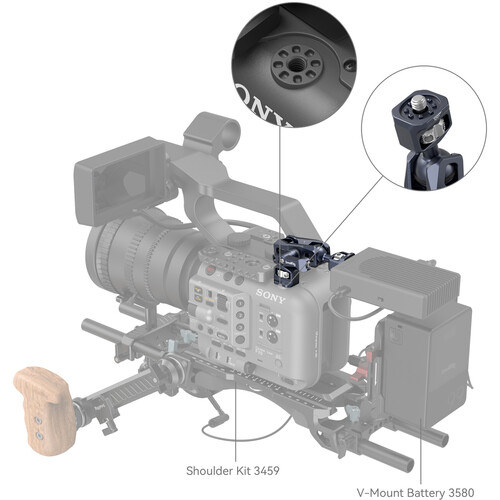 Smallrig 4123 Magic Arm for Sony FX6 - Image 2