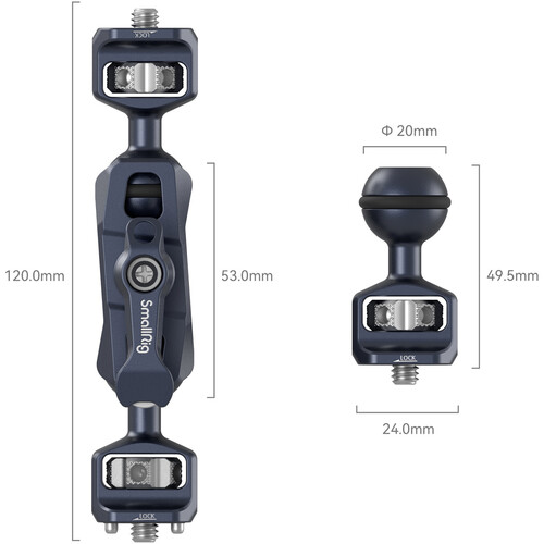 Smallrig 4123 Magic Arm for Sony FX6 - Image 3