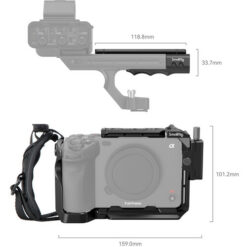Smallrig 4184 Handheld Cage Kit for Sony FX30 / FX3 - Image 2