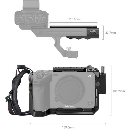 Smallrig 4184 Handheld Cage Kit for Sony FX30 / FX3 - Image 2