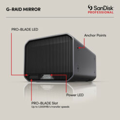 Sandisk Professional G-Raid Mirror 12TB - Image 5