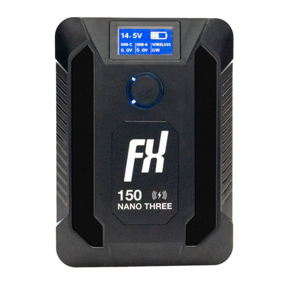 FXLion Nano Three Wireless Charging 150Wh V-Mount Battery