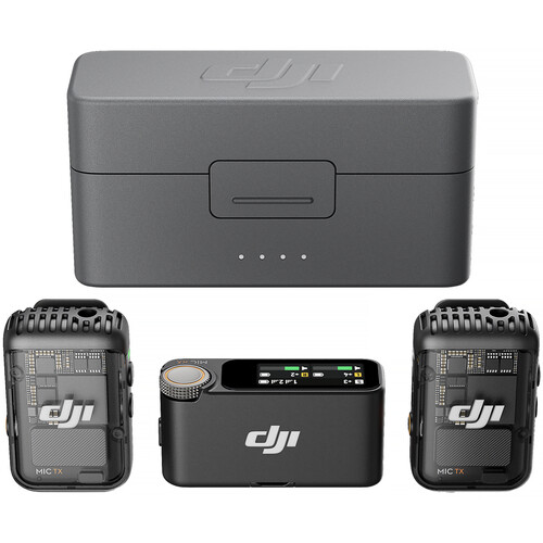 DJI Mic II 2TX + 1RX + Case