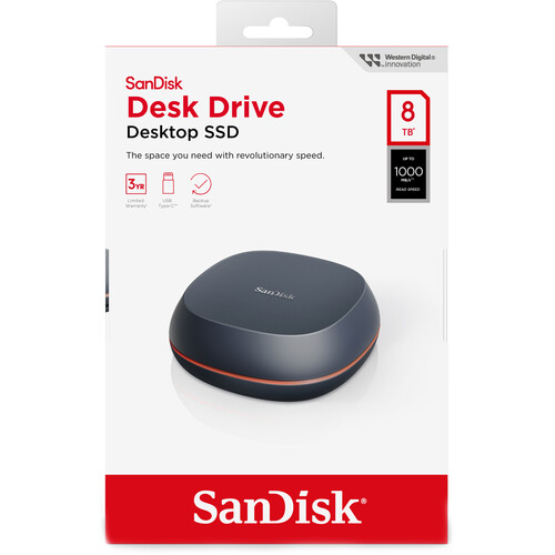 Sandisk USB-C 8TB SSD Desk Drive - Image 6