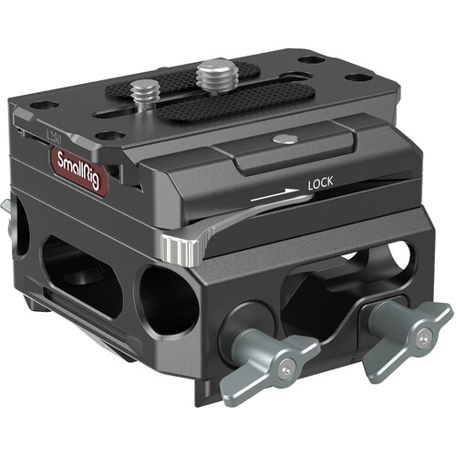 Smallrig 3067 Baseplate with Dual 15mm Rod Clamp