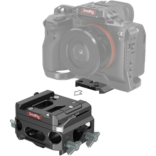 Smallrig 3067 Baseplate with Dual 15mm Rod Clamp - Image 4