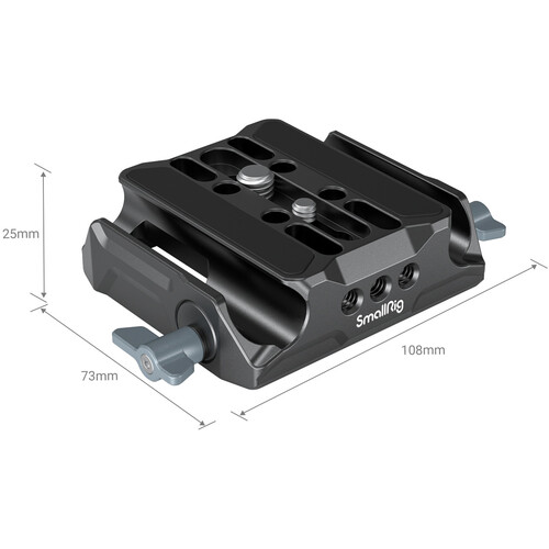 Smallrig 3357 Universal LWS Baseplate c/w Dual 15mm Rod Clamp - Image 3
