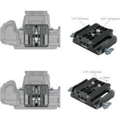 Smallrig 3357 Universal LWS Baseplate c/w Dual 15mm Rod Clamp - Image 5