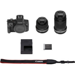 Canon EOS R100 Camera with RF-S 18-45mm & 55-210mm Lenses - Image 2