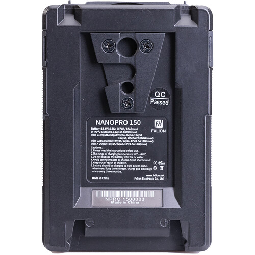 FXLion Nano Pro 150Wh V-Mount Battery - Image 2