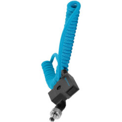Kondor Blue Coiled D-Tap to Locking DC 2.1mm Right-Angle Cable - Image 3