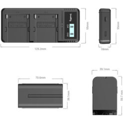 Smallrig 3823 NP-F970 Camera Battery & Charge - Image 3