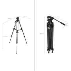 Smallrig 3751 HD Fluid Head Tripod - Image 3