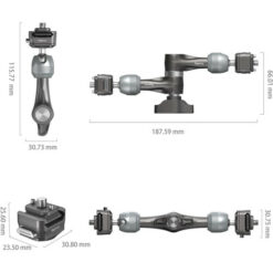 Smallrig 4490 Hawklock QR Rosette Magic Arm - Image 3
