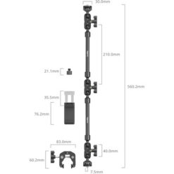 Smallrig 4766 Desktop Magic Arm C/W Crab Clamp - Image 3