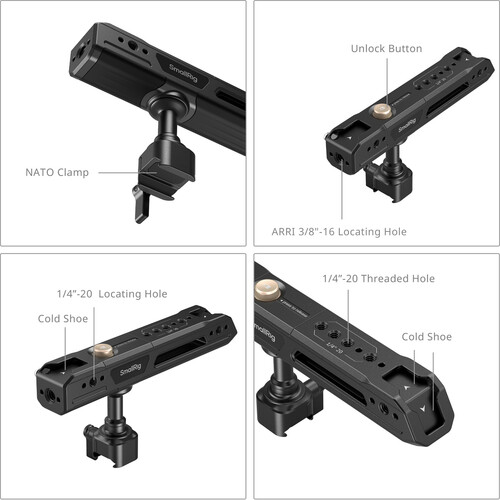 Smallrig 4152 Rotating Top Handle With Nato Clamp - Image 4
